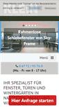 Mobile Screenshot of fenster-klein.de